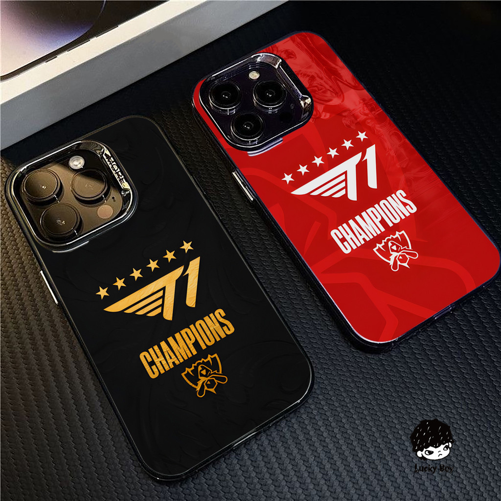 Đội T1 Six Stars Dành Cho OPPO A2 A3s A5 A7 A11 A16 A32 A35 A55 A57 A97 Reno 5 6 7 8 Pro Find X5 X6 