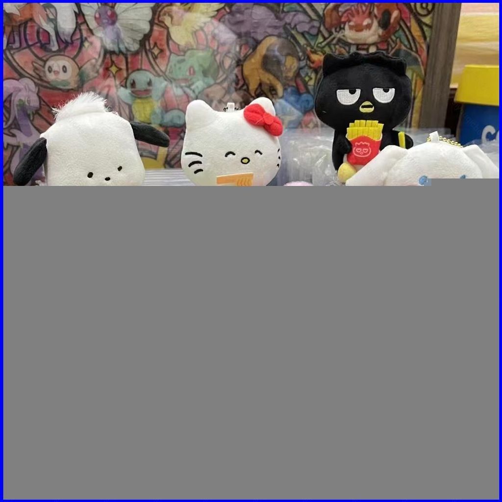 SV Sanrio Cinnamoroll Giai Điệu Pachacco Keroppi Sang Trọng Búp Bê Móc Khóa Quà Tặng Cho Bé Gái Túi 