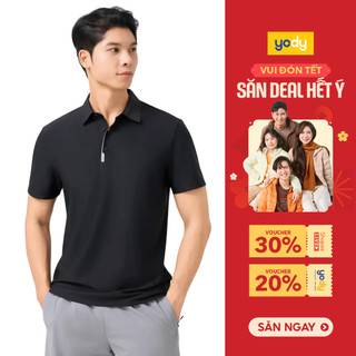  Áo Polo Nam Yody Airycool Ép Seam Lá Cổ Laser chạm là mát mềm mại năng động co giãn MAPO25S026 