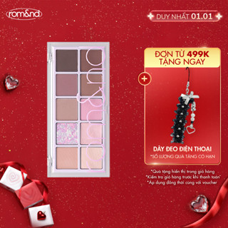   Rom&nd   Milk Grocery  Bảng phấn mắt 10 màu siêu lấp lánh Hàn Quốc Romand Better Than Palette 