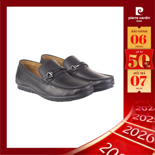  Giày lười Pierre Cardin Pháp chất liệu da bò cao cấp đế cao su chống trượt thoáng mát mồ hôi 785 