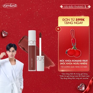   Rom&nd  Son kem lì cực nhẹ môi Hàn Quốc Romand Zero Velvet Tint 5.5g 
