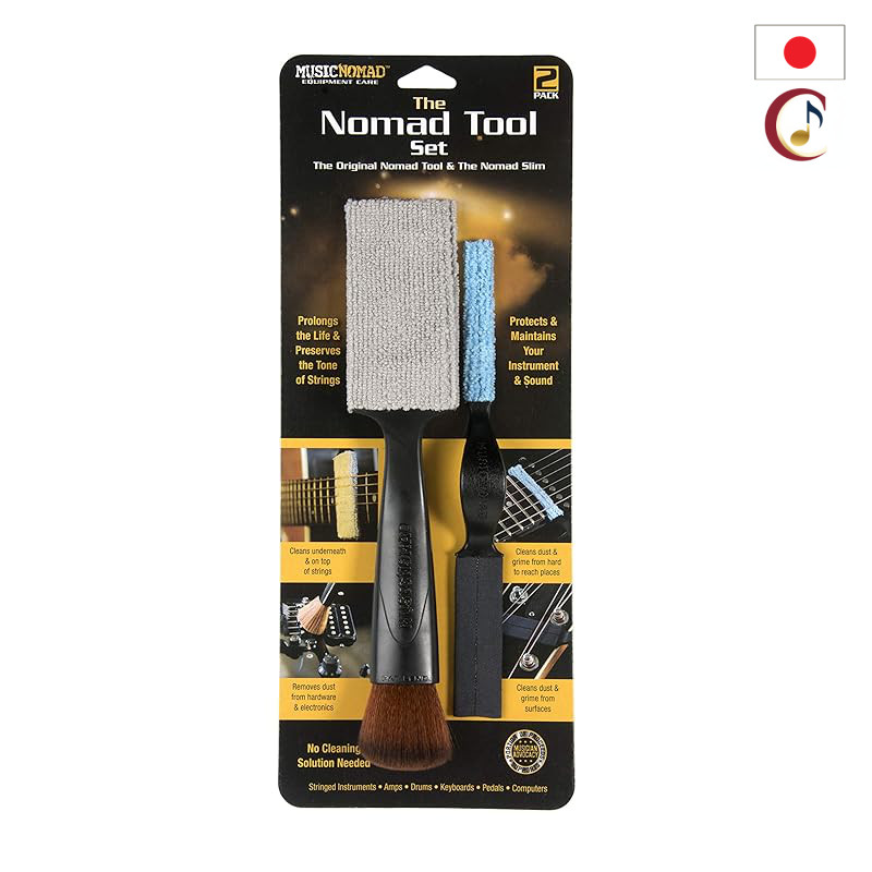 MUSIC NOMAD Nomad Tool & Nomad Slim Cleaning Tool Set MN204 [Domestic Authorized Product]/From Japan