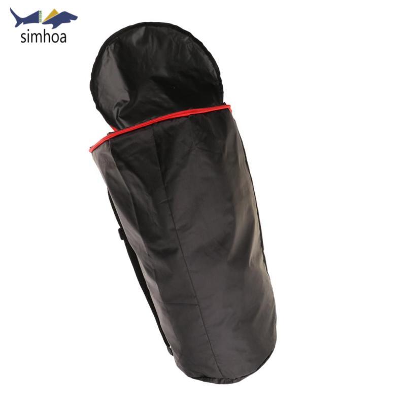 Simhoa Đen Châu Phi Trống Bảo Quản Ốp Lưng Mềm Djembe Ba Lô Cho Djembe 10 inch