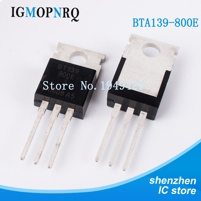 10 Cái / Lô BT139-800E TO-220 BT139-800 BT139 800V 16A Triode