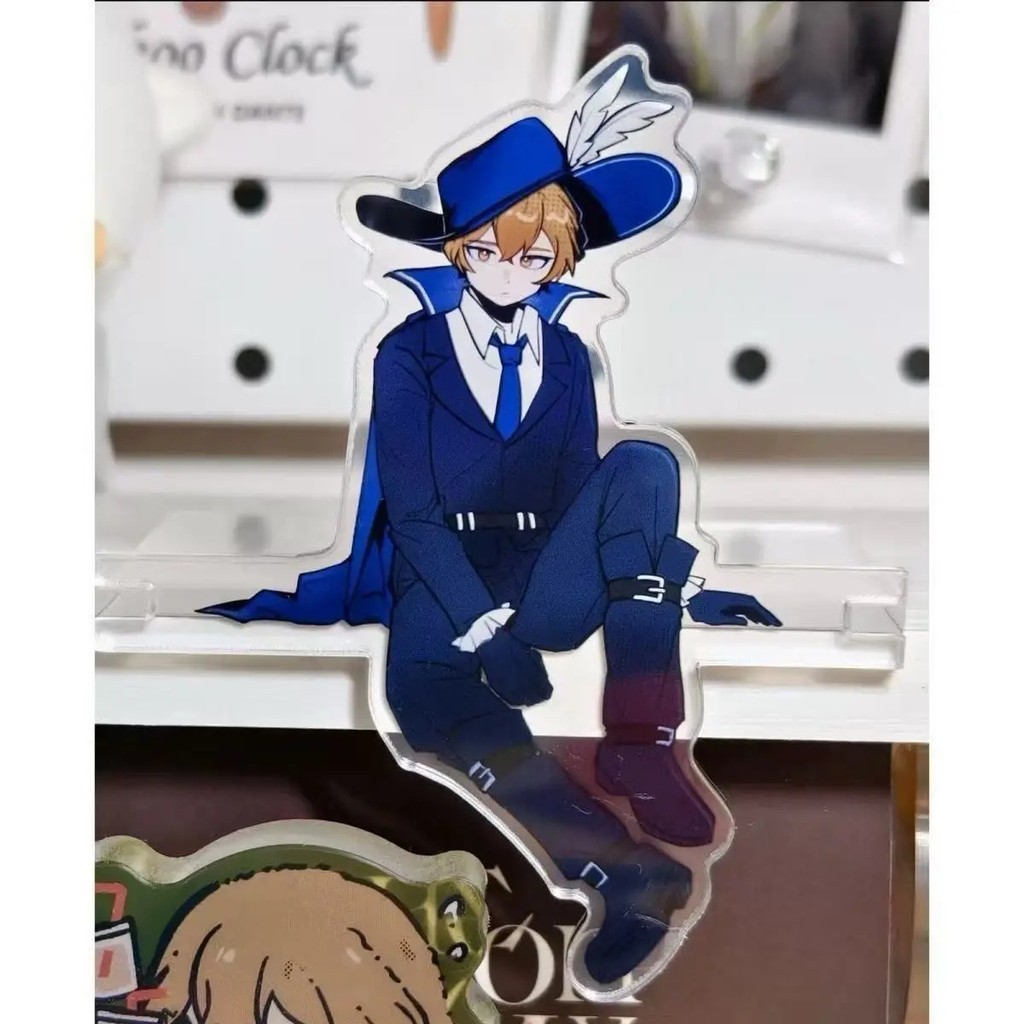Standee Sinclair Limbus Company mô hình anime mica trang trí bàn học decor game quà tặng fan móc khó