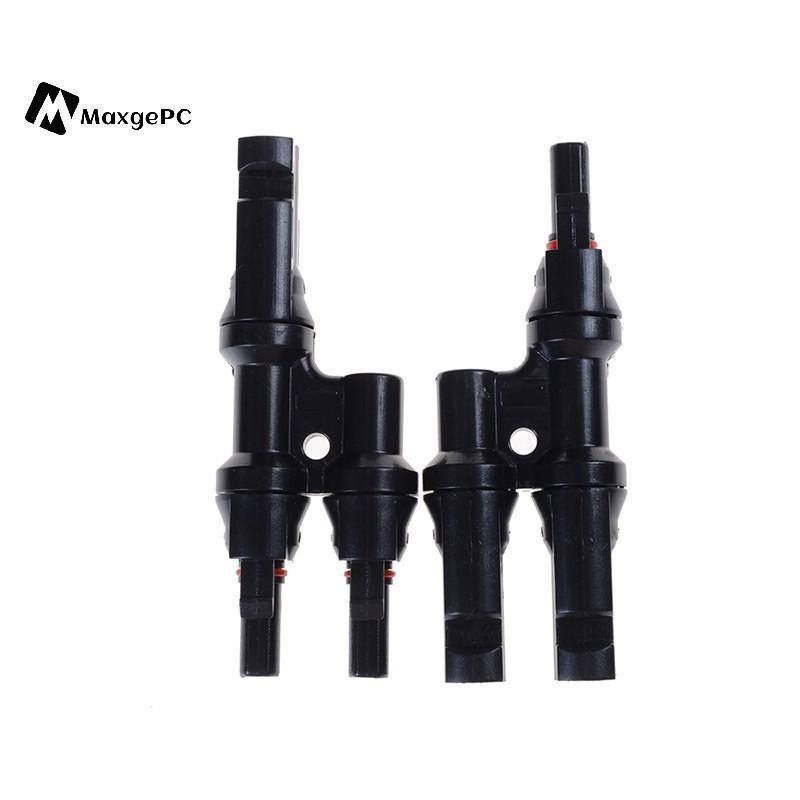 [Max-t] 1 Cặp x Multi T Branch MC4 Connector cho bảng điều khiển năng lượng mặt trời kết nối song so