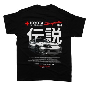 Áo thun Toyota Supra Mk4 / Unisex / Người đam mê ô tô