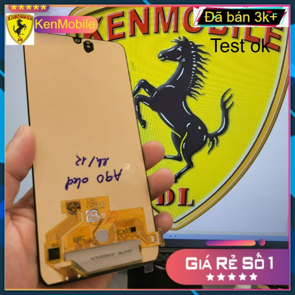 >< Màn Hình SS A90 / A90 5G, Loại OLED (tặng keo dán và cường lực)