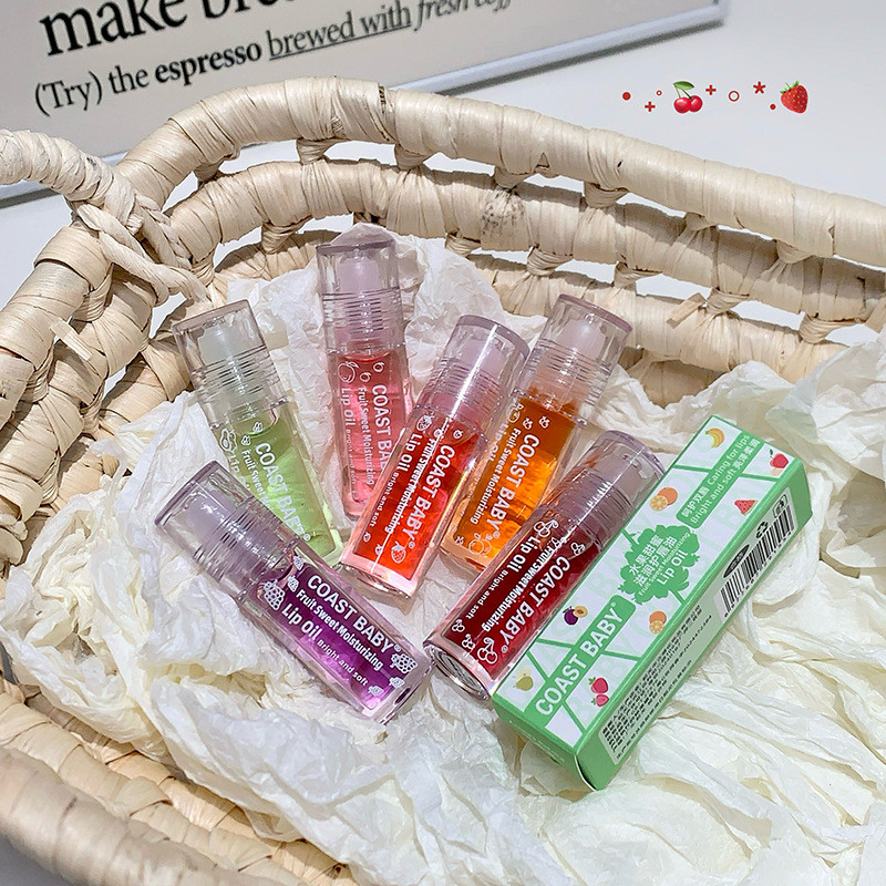 COAST BABY Fruit Sweet Moisturising Lip Oil Toot Lip Makeup Keep Moisturising Lip Oil