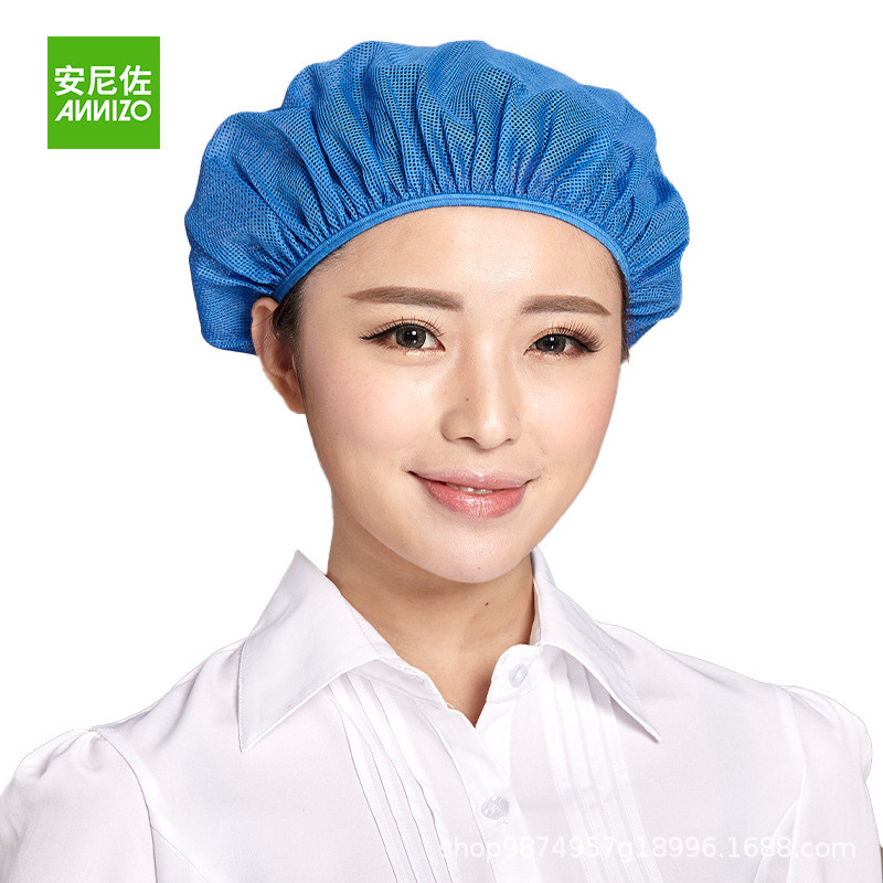 Mũ nhà bếp chống bụi và rụng lông, phù hợp cho đầu bếp và xưởng sản xuất LP3W