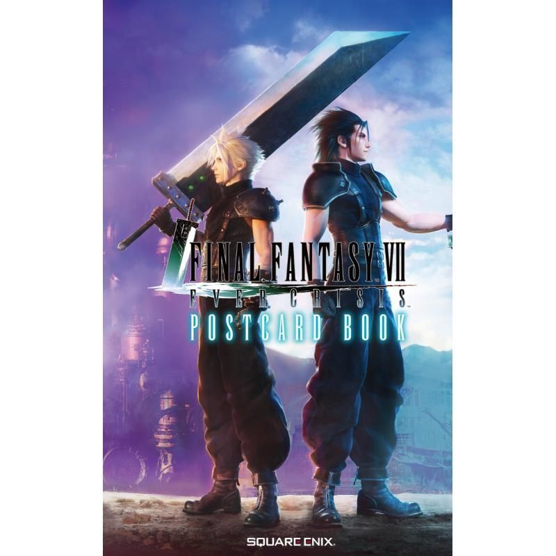 FINAL FANTASY 7 EVER CRISIS Postcard Book Nhật Bản Bản Bản gốc Nhật Bản Hàn Quốc FINAL FANTASY VII E