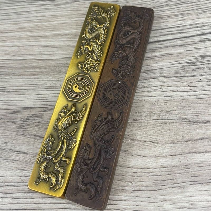 Cổ Rồng Phoenix Bagua Town Thước Chaojian Thái Cực Bagua Rồng Phượng Town Thước 4.10
