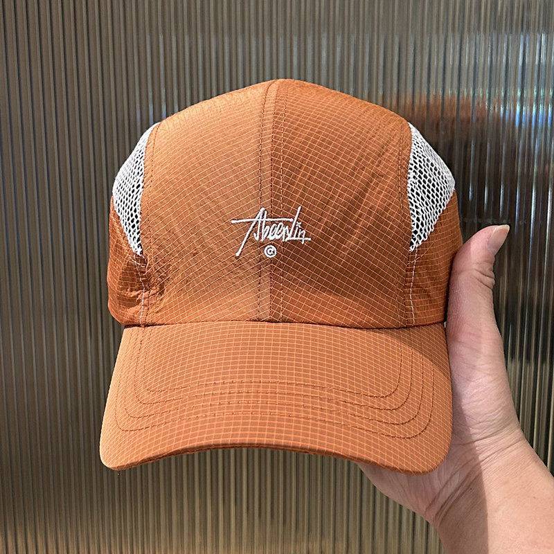 Summer New Quick-Drying Breathable Mesh Peaked Cap Thin Running Riding Cap Fishing Hat Outdoor Sport