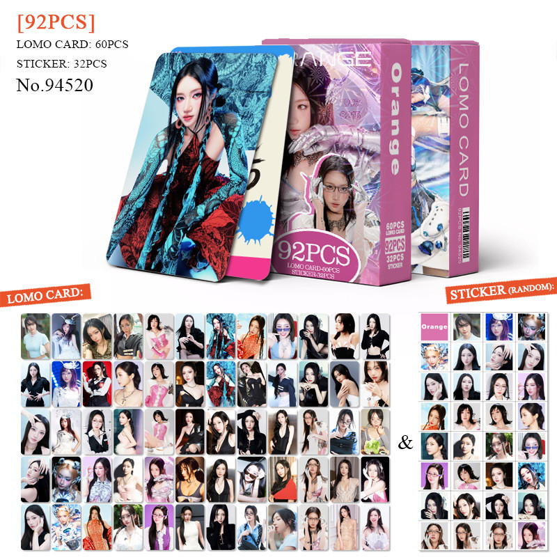 92 Cái / hộp Ngôi Sao Việt Nam EM XINH SAY HI PhươngMyChi Lomo Thẻ PhươngLy 52HZ LyHan Dán BichPhuon