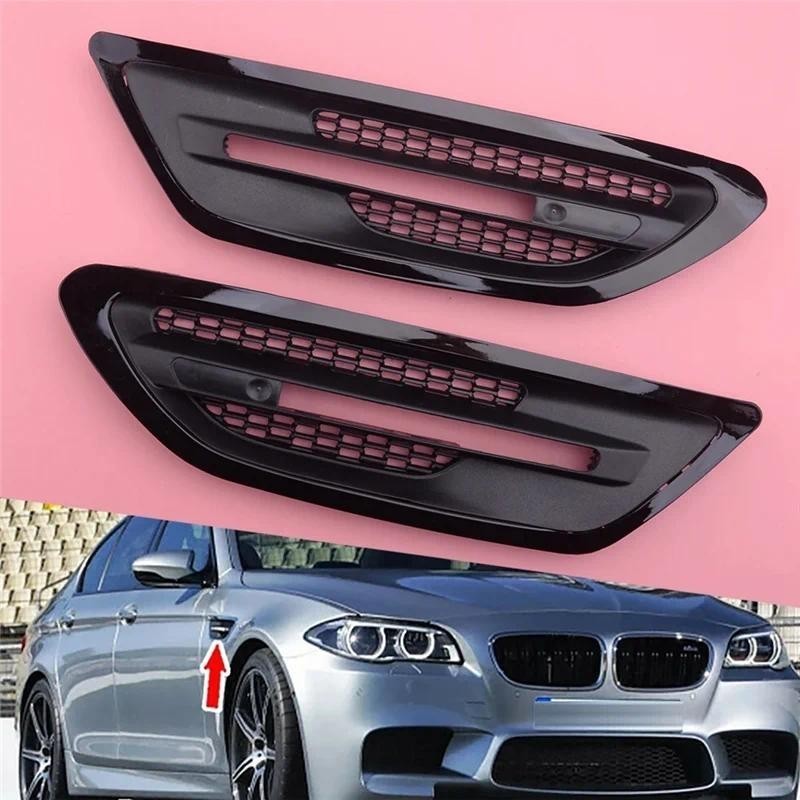A040-1 Cặp Bên Xe Fender Lỗ Thông Hơi Viền Dành Cho Xe BMW F10 Sedan 5-Series M5 2011-2017 Lưới Tản 