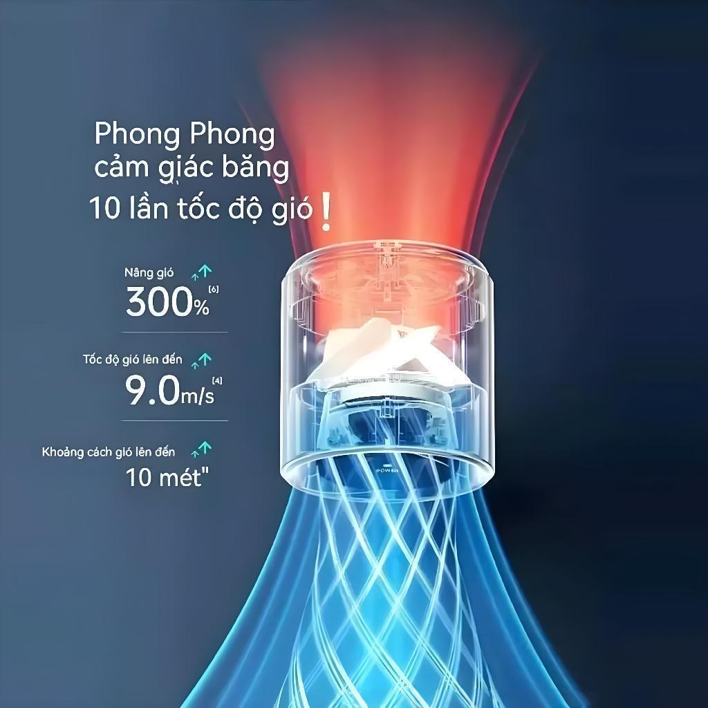 Quạt Mini Sạc Điện M11 - Gió Mạnh Vượt Trội, Pin Dùng 10H, Chất Lượng Đảm Bảo | BigBuy360 - bigbuy360.vn