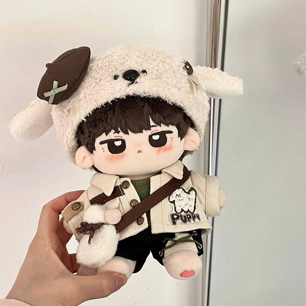 [Quần áo búp bê] Quần áo búp bê Cotton đẹp trai 20cm Búp bê nam nữ Bộ đồ đẹp trai mát mẻ Hàng có sẵn