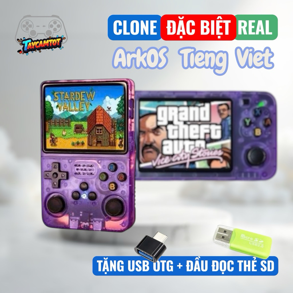 Retro Console R36S và R36H SẴN 15000 GAME - Giá siêu tốt - Máy chơi game giá rẻ cấu hình cao