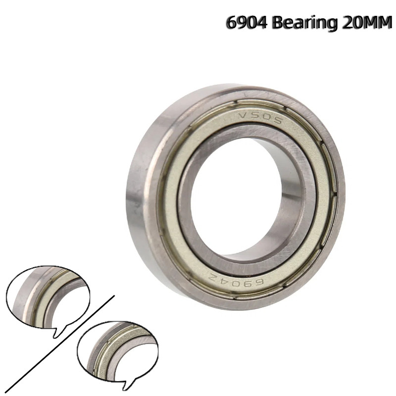 Premium 6904 Bearing - F6904 Flange Ball Bearing with 20MM Deep Groove Design for Smooth Operation