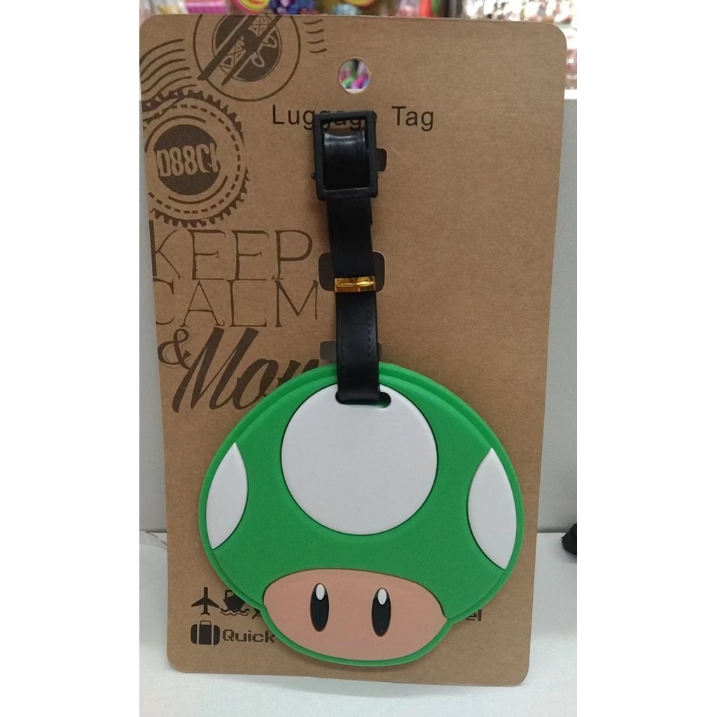 J9MG Travel Essential Boarding Pass Super Mario Dưa chuột ngâm Dumbo Duffel Tag