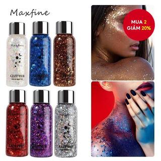  Phấn Mắt Lấp Lánh Hiển Thị Hộp Đêm Sân Khấu Trang Điểm Sequin Gel Body Glitter Cream 