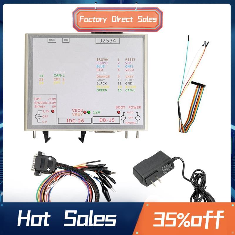 Hộp Nguồn Mới J-TAG Cho FLASH Qua J2534 Hoạt Động Cho FLASH ECU-Soft OBD ECU Lập Trình Viên Điện HỘP