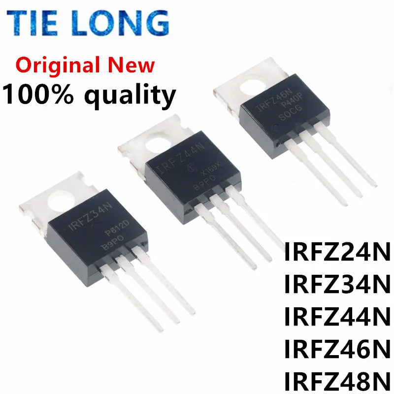 5 Chiếc IRFZ24N IRFZ24NPBF IRFZ24 IRFZ34N IRFZ34 IRFZ44N IRFZ44 IRFZ46N IRFZ46N IRFZ46 IRFZ48N IRFZ4