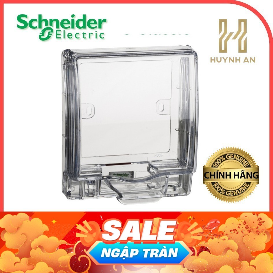 Mặt che phòng thấm nước IP55 cho ổ cắm công tắc vuông dòng AvatarOn - Schneider Electric - E223R_TR