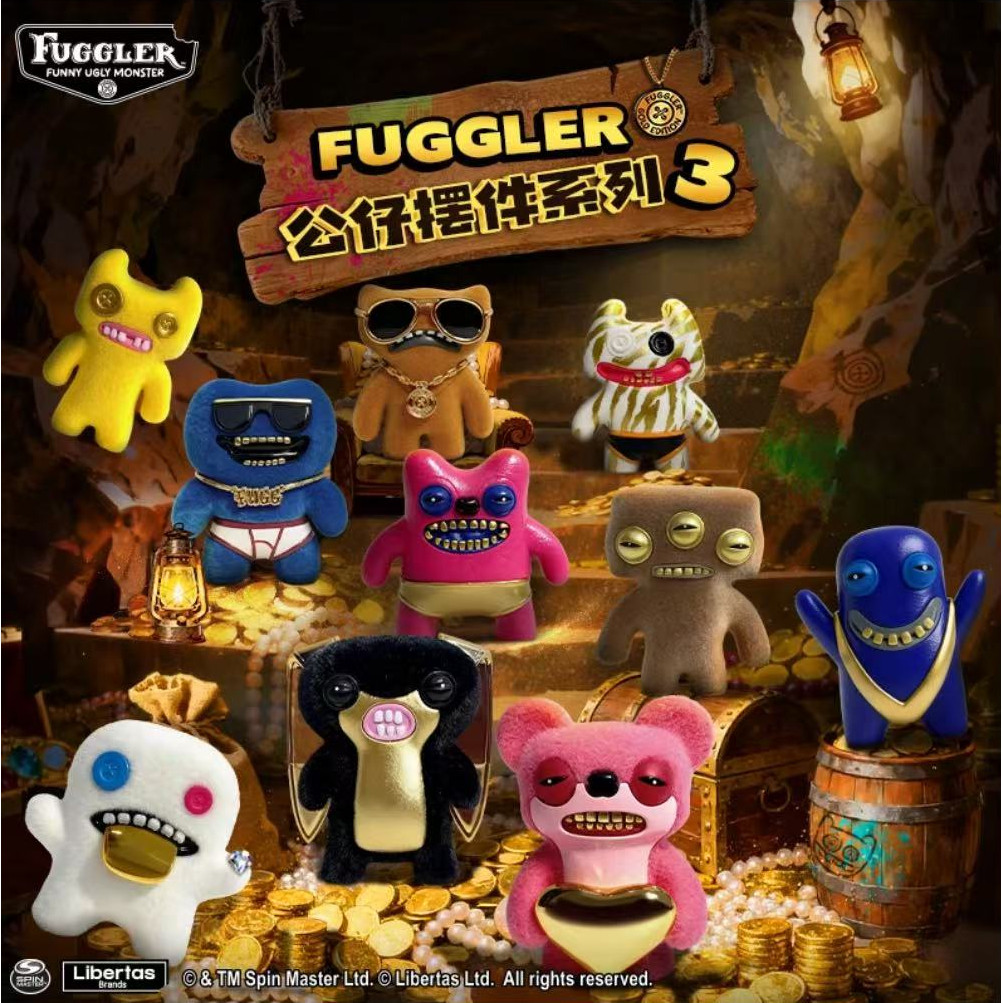 FUGGLER Generation 3 Doll Series Blind Box Bộ sưu tập Phát hành mới