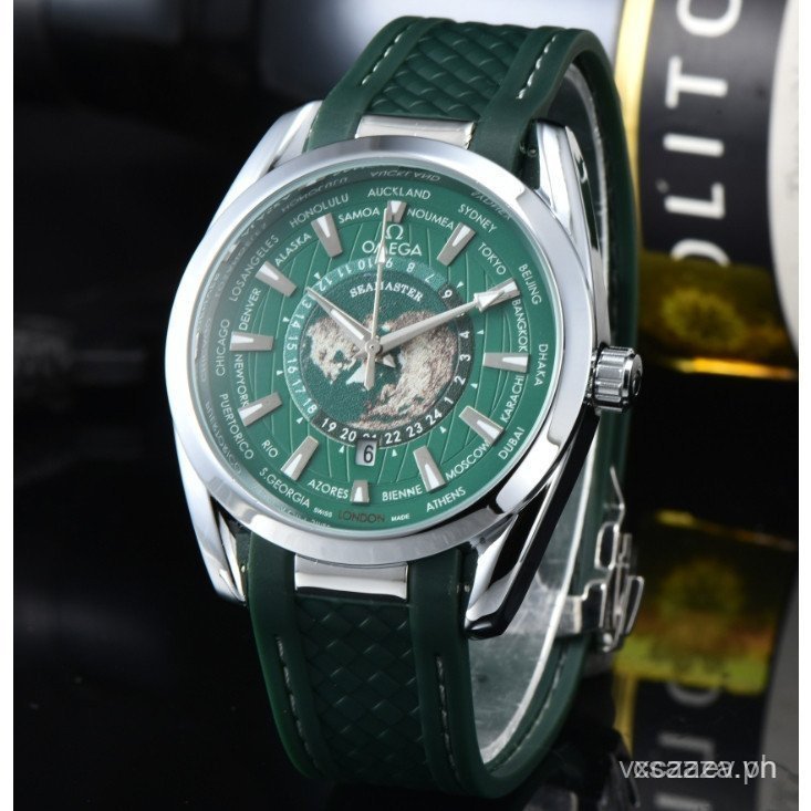 Đồng hồ nam Omega Seamaster Master Chronometer GMT World Time DSOP VHUP