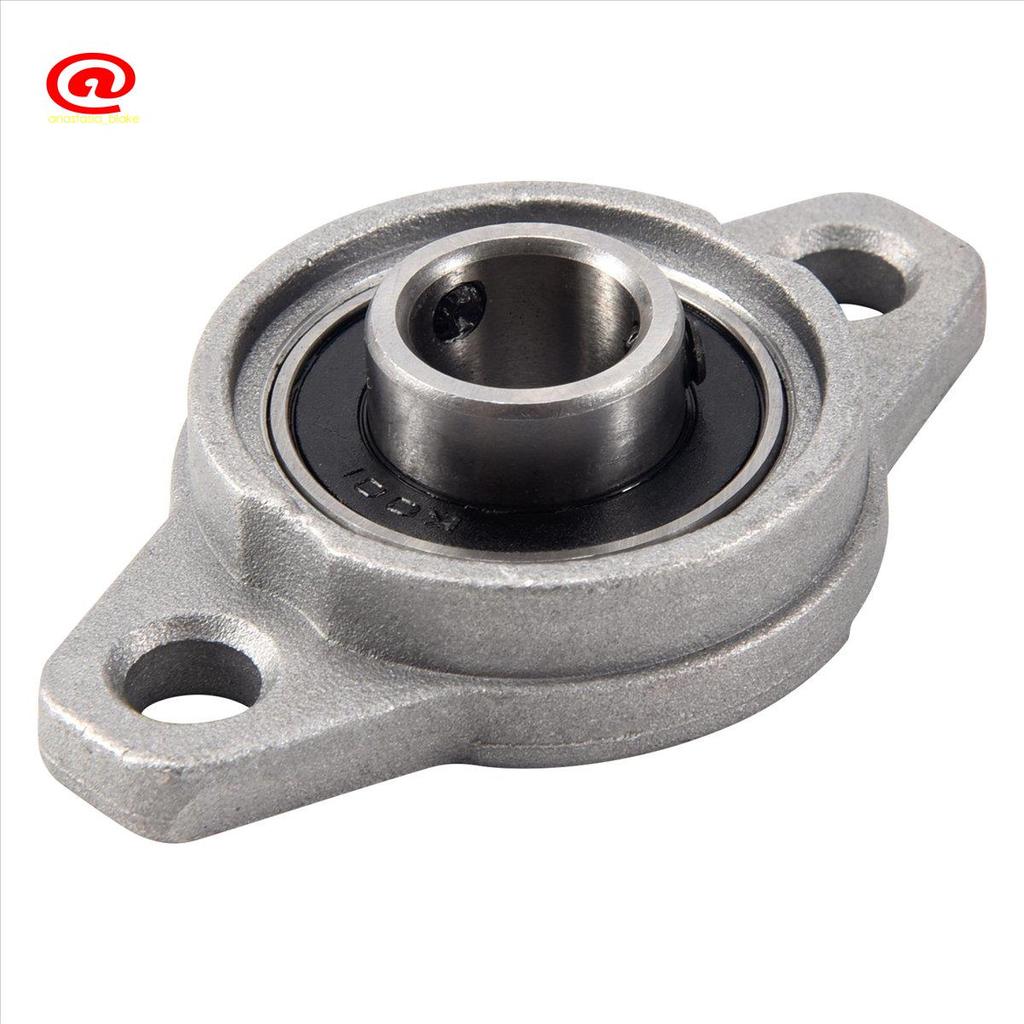 FL001 Hợp kim kẽm 12mm Lỗ khoan tự căn chỉnh Gối khối mang Mặt bích