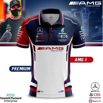 Áo polo Mercedes Racing Jersey