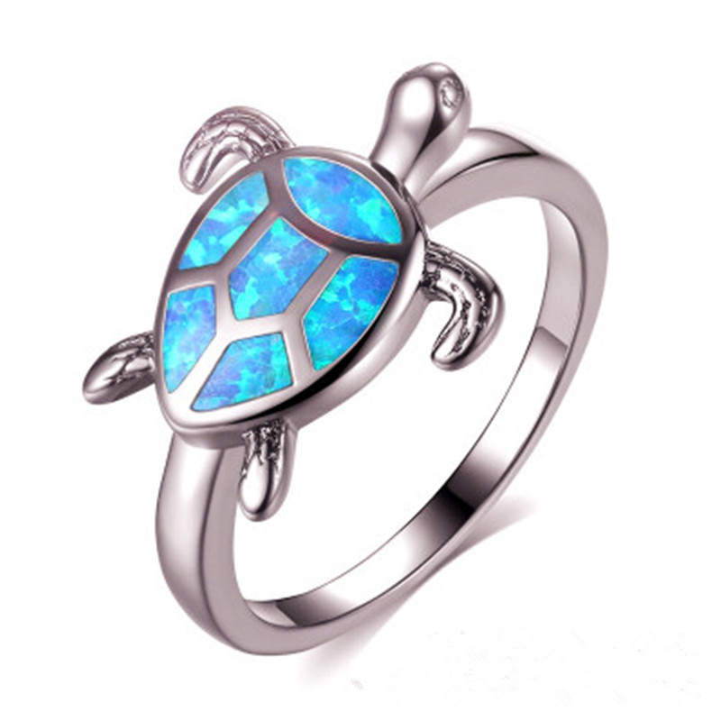 Nhẫn Opal Thời Trang Rùa Opal Nữ Nhẫn 2025.12.28