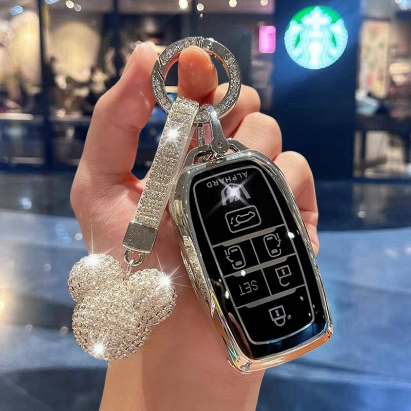 Ốp Chìa Khoá Toyota Alphard Vellfire Toyota Alphard Vellfire Sienna Granvia 26 bọc chìa khoá smartke