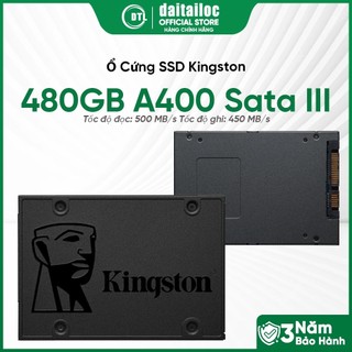 Ổ Cứng SSD Kingston 240GB 480GB A400 Sata III 2.5inch | Chính Hãng | Bảo Hành 36 Tháng