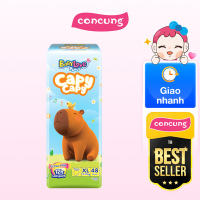 Tã quần Babylove Capy Capy XL48 Miếng