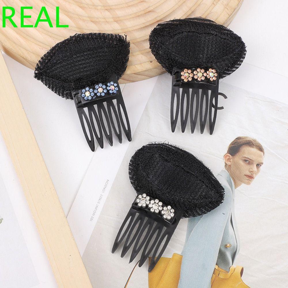 REAL Puff Hair Head Cushion, Sponge Invisible DIY Hair Stylish Tool, Pluffy Braid Flower Hair Access