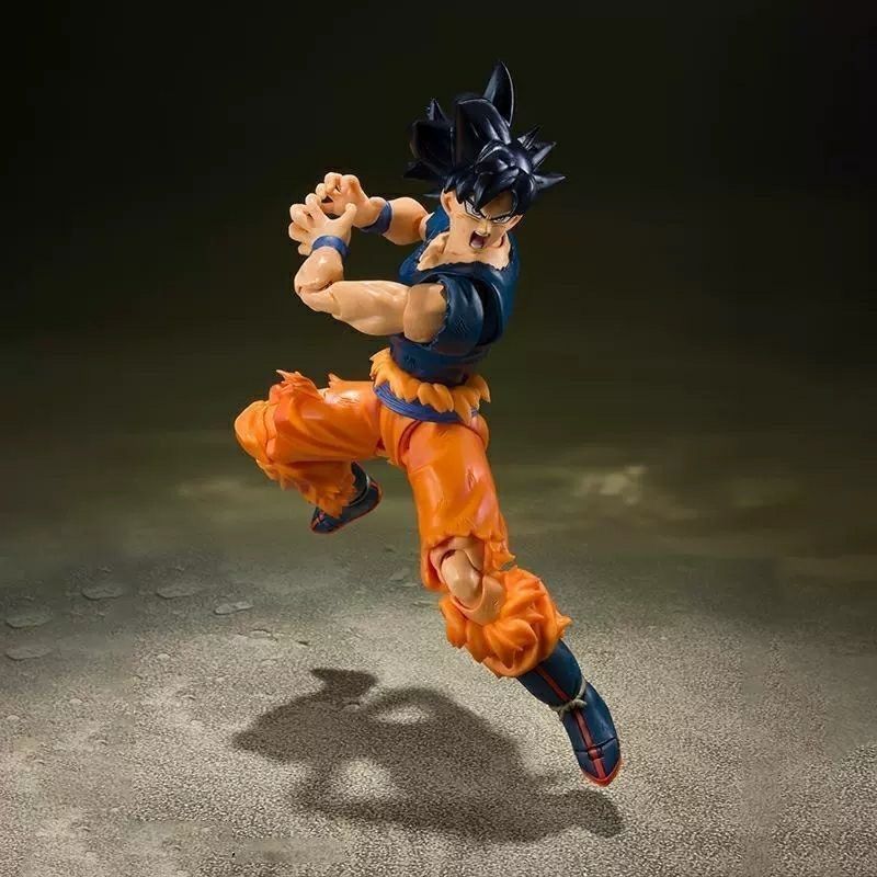 Dragon Ball SHF Đóng góp dễ dàng Goku Kết nối dễ dàng Goku Mô hình trang trí búp bê văn phòng thực h