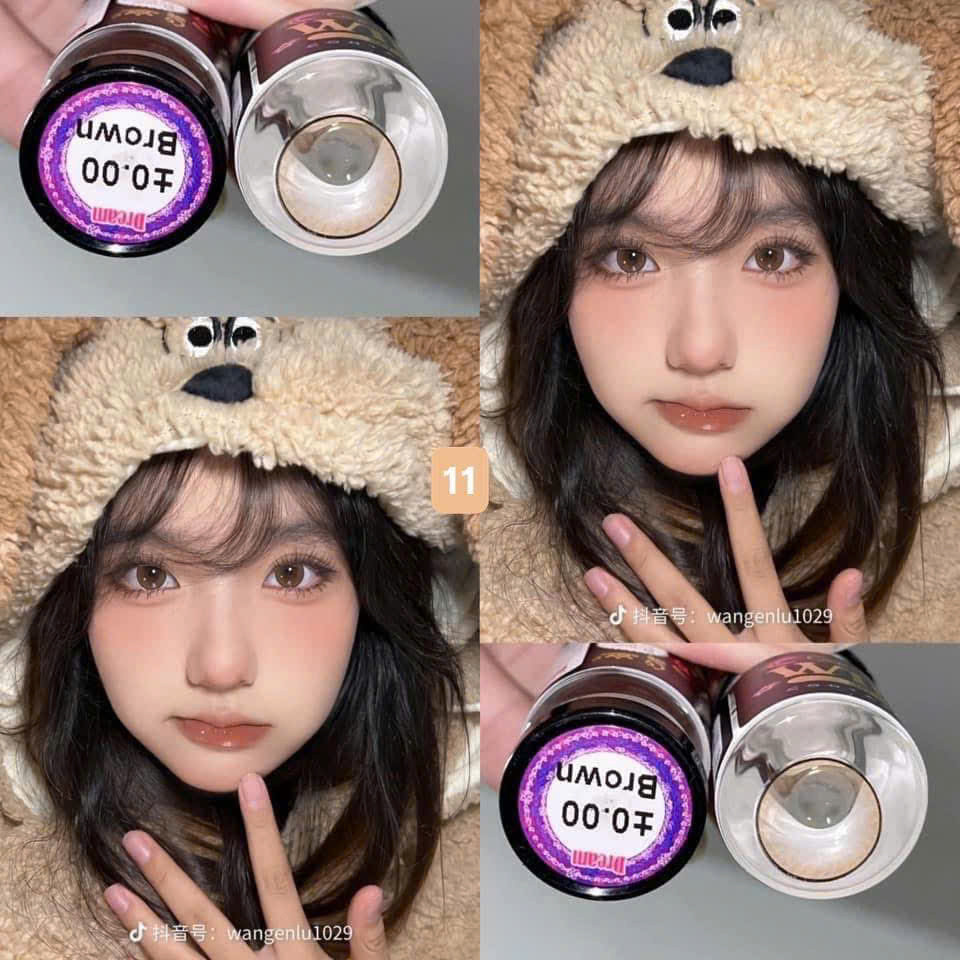 DREAM BROWN | MALL LENS - KÍNH ÁP TRÒNG ĐÀ NẴNG | SHIP HỎA TỐC