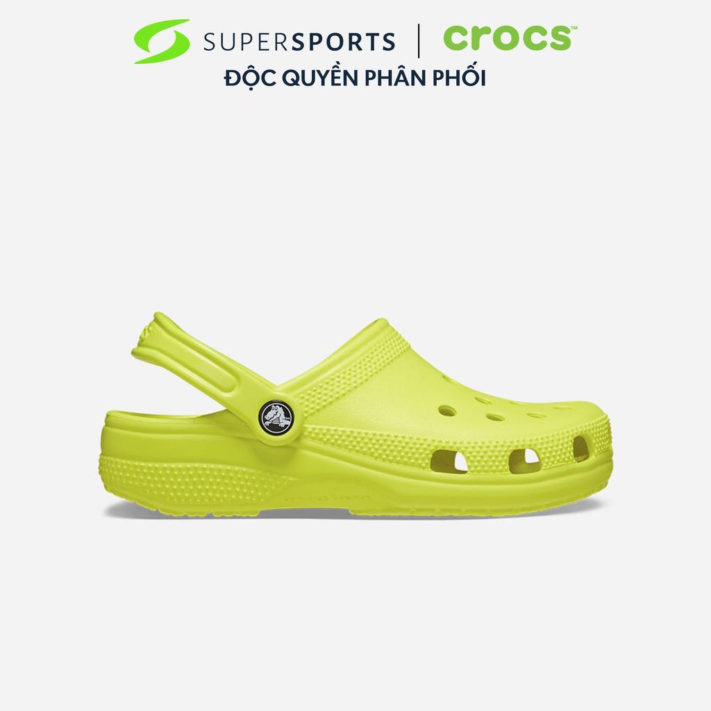 Giày Clog Unisex Crocs Classic Acidity - Xanh Lá  - 10001-76M