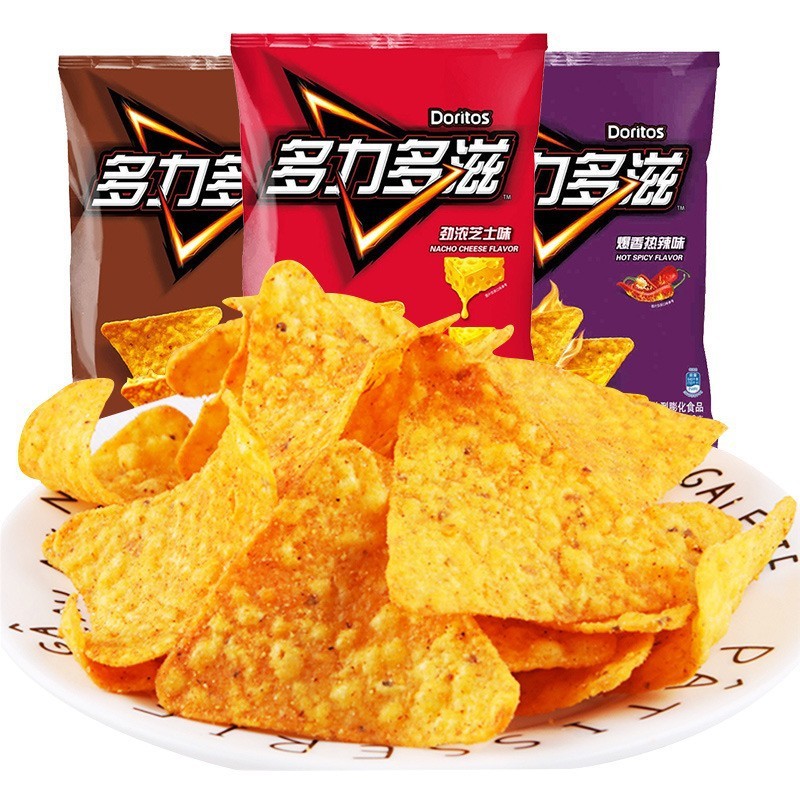 Doritos doritos Ngô Chips 140g Hương Vị Thịt Nướng Siêu Dày Hương Phô Mai Khoai Tây Khoai Tây Chiên 