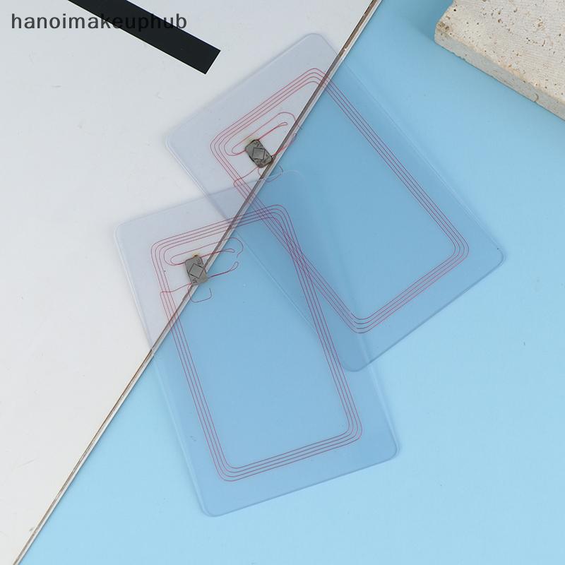 Hanoimakeuphub] 5 / 10 / 20 Chiếc Thẻ NFC Trong Suốt Trống Thẻ NFC NFC NFC Có Thể Lập Trình NFC 215 