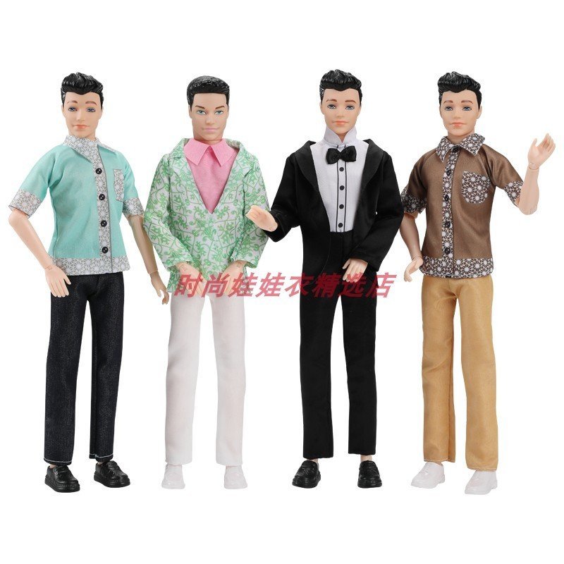 Sản Phẩm Mới 37cm 30cm Pyrene Boyfriend ken ken Business Daily Quần Nam Phù Hợp Với Quần Áo Búp Bê T