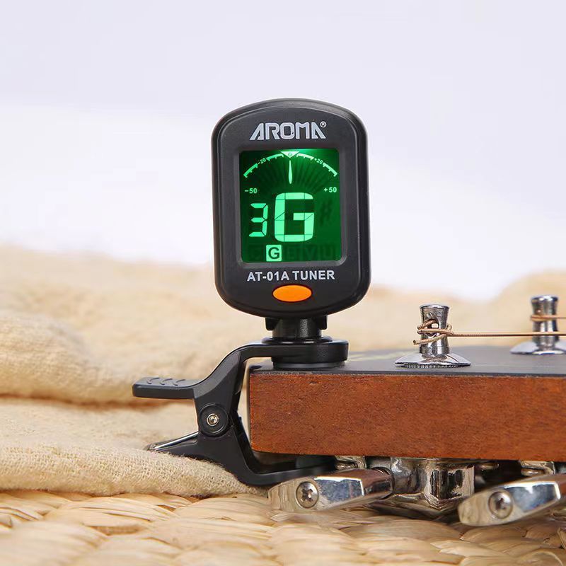 Hàng sẵn có Acoustic Guitar Tuner Voice Changer Ukulele Universal Bass Violin Tuner Guitar Chỉnh Phụ