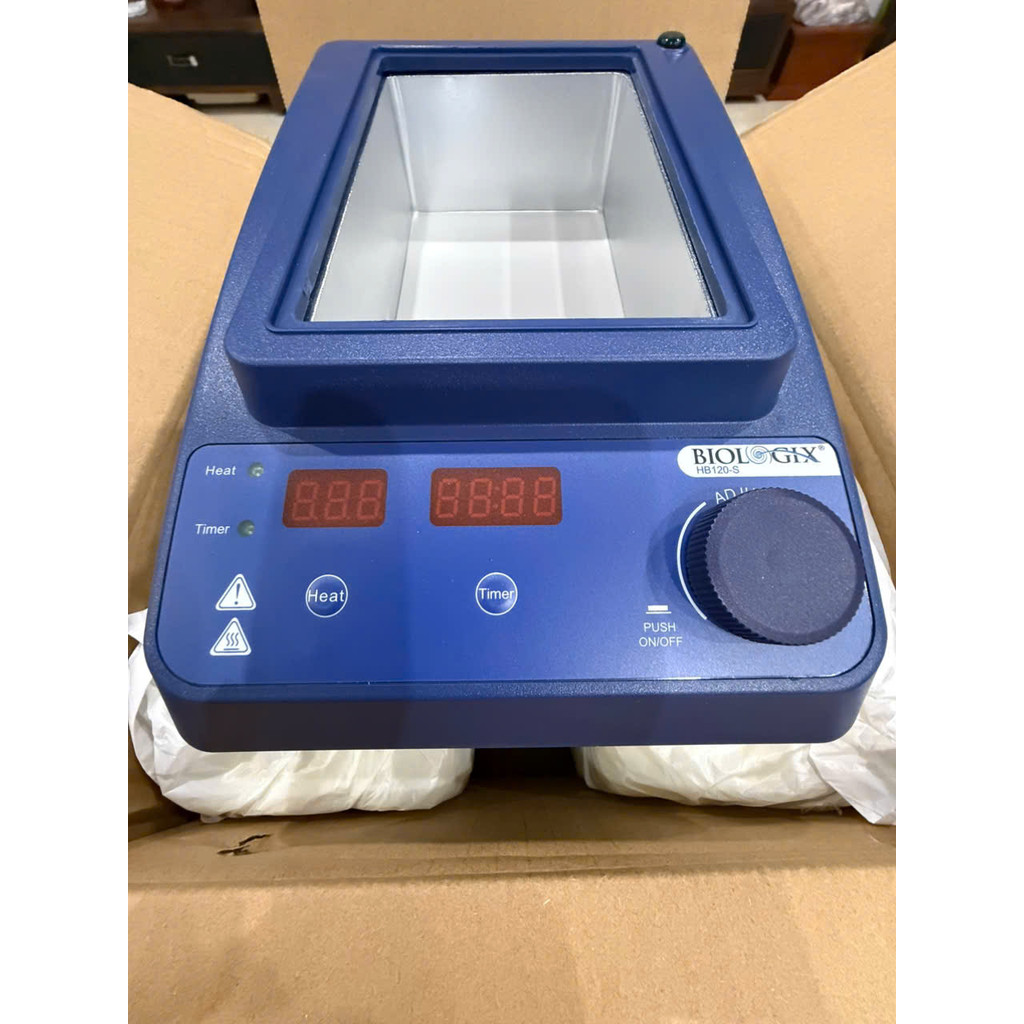 Máy ủ nhiệt khô 120°C (Dry Bath Incubator), Model: HB-120-S, mã 01-910X, hãng Biologix-USA Biologix