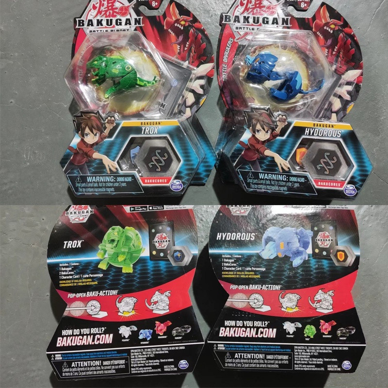 Bakugan Trận Brawlers Đồ Chơi KRACKELIOS Rex NILLIOUS HYDRANOID XE ĐẠP Hành Động Hình Đồ Chơi