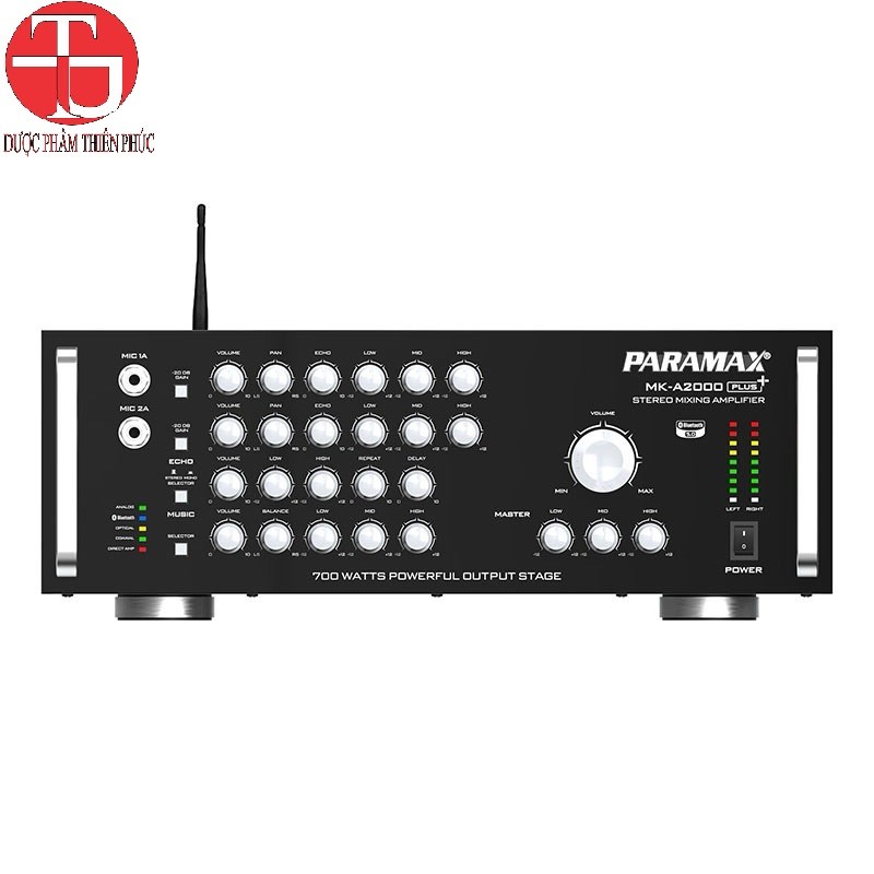 [HCM] Amply karaoke Paramax MK-A2000 PLUS - Hàng Chính Hãng - Bảo Ngọc audio