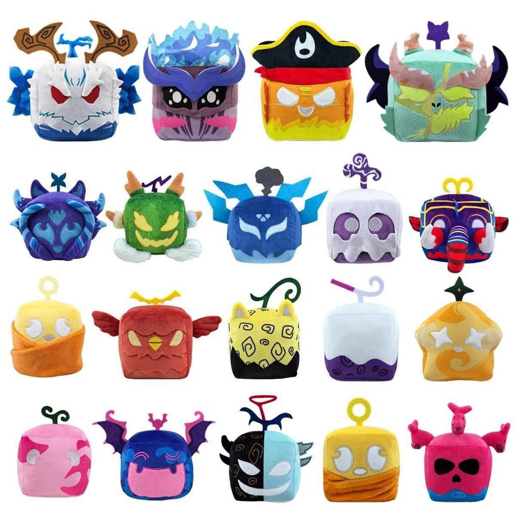 Box5ya Hot Sale fruits Game-themed fox figurine blox Creative Box New Product Doll Purple Fruit Plus