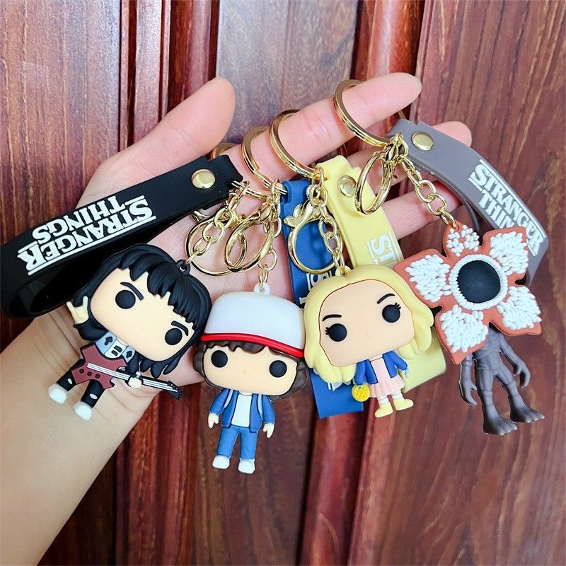 Story eddie Keychain Ding eleven Hot-selling keychain with a human-eating flower design munson5ya Th